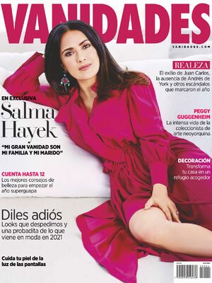 Salma Hayek - Vanidades magazine, Mexico - December 2020